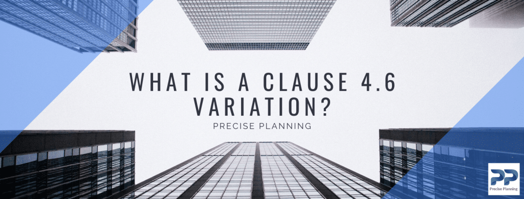 clause 4.6 variation